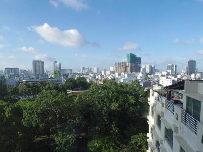 3日目朝、今日も良いお天気です。